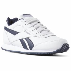 Reebok Royal Classic Jogger 2.0 Turnschuhe Kinder - Weiß/Navy - DE 439-TXM